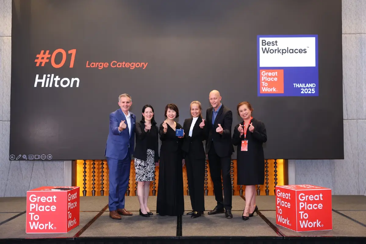 30 องค์กรยอดเยี่ยมคว้ารางวัล Best Workplaces Thailand 2025