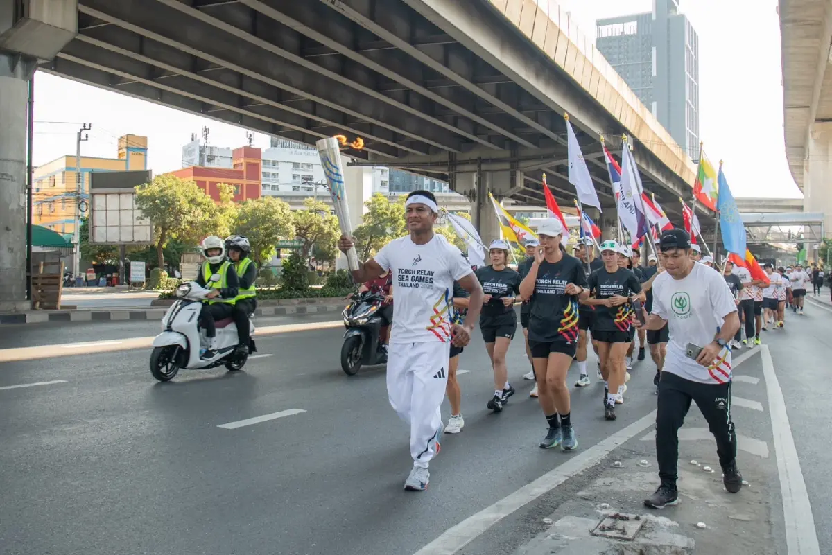 ซีพีผนึกกำลังอัญเชิญไฟซีเกมส์-อาเซียนพาราเกมส์ 2025 โดย "บัวขาว" จุดพลังใจคนไทย