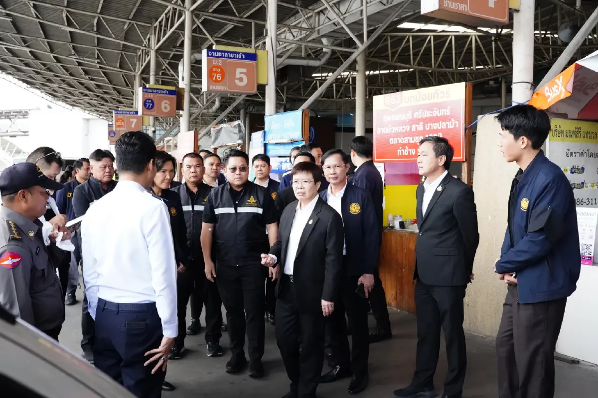 บขส. เตรียมความพร้อมรถโดยสาร – คนขับรถ อำนวยความสะดวกช่วงปีใหม่