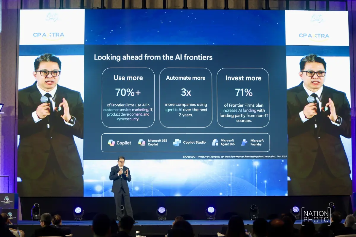 บริษัทชั้นนำใช้งาน AI 70% และแนวโน้มการขยายตัวอย่างกว้างขวางของ Agentic AI