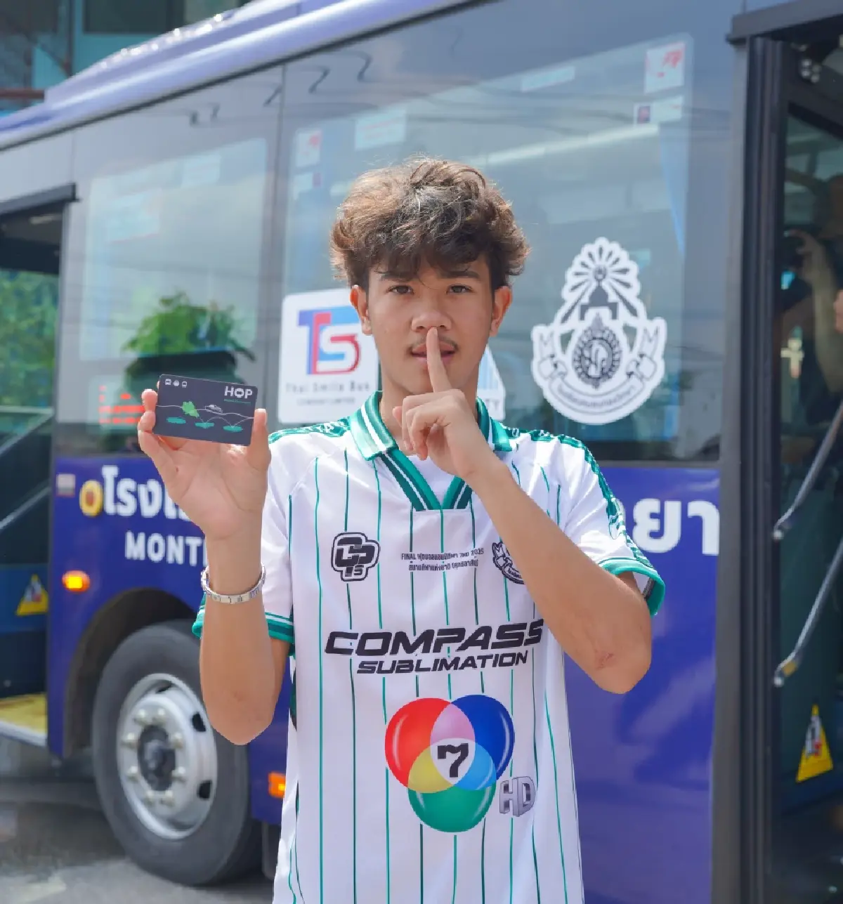 TSB ส่งมอบรถสานฝัน EV Bus สานฝันให้ 'หมอนทองวิทยา'