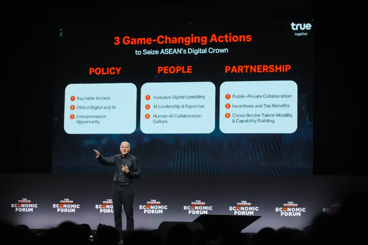 ซีอีโอทรูฯ เปิดสูตร '3Ps' ดันไทยสู่ผู้นำดิจิทัลอาเซียนด้าน