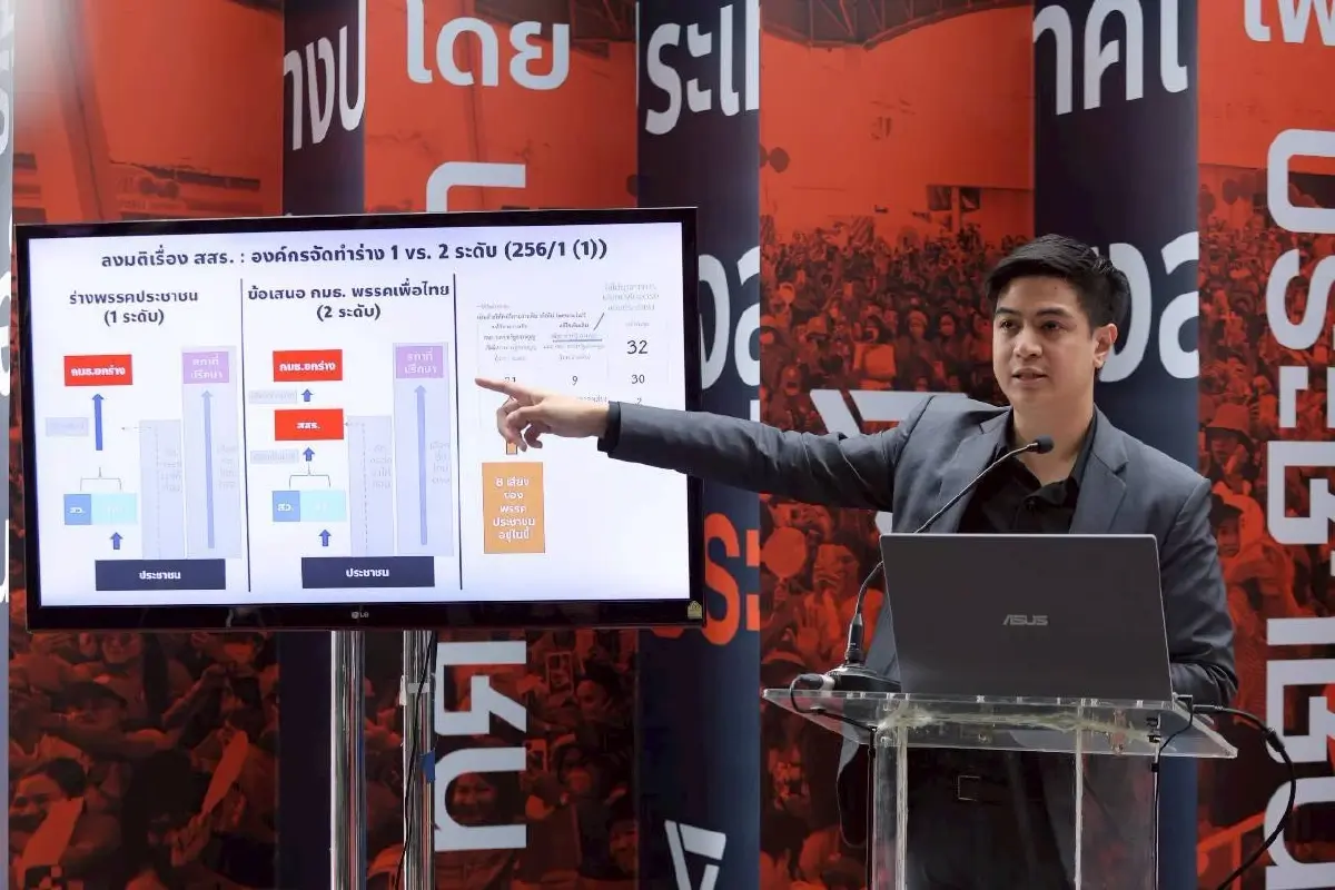 “พริษฐ์” ยัน ปชน. เร่งผลักดันแก้รัฐธรรมนูญ มั่นใจ “สูตร 20 หยิบ 1” 