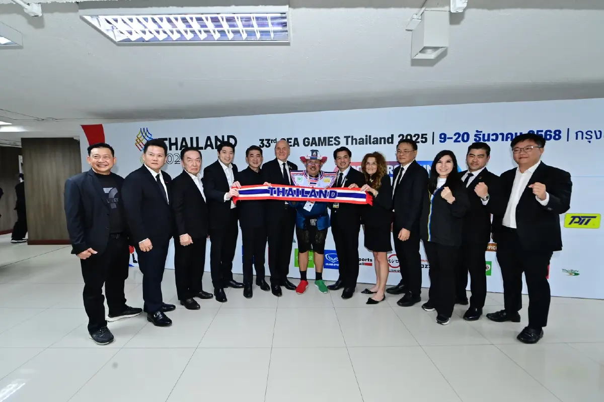 'สุภกิต' นำทีมเปิดซีเกมส์ 33 หนุนกีฬา Soft Power พร้อมเชิญชวนคนไทยเชียร์