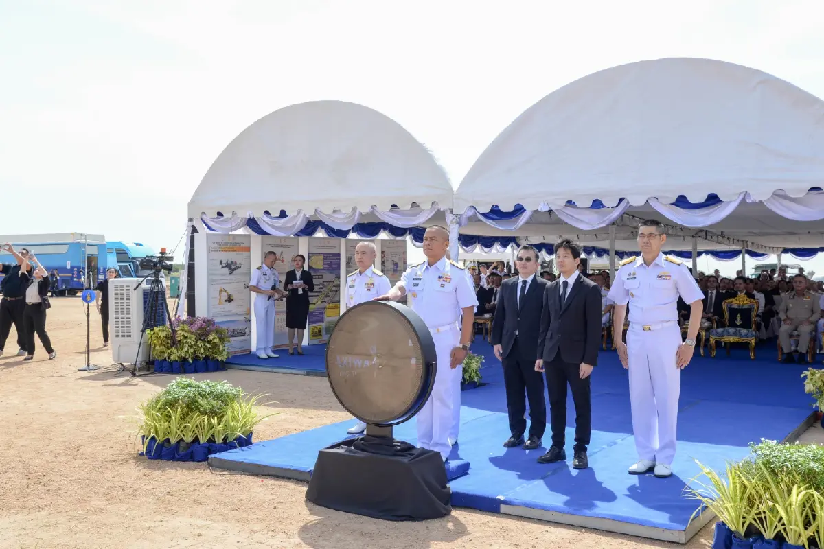 เมกะโปรเจกต์อีอีซี เริ่มแล้ว ก่อสร้างทางวิ่งที่ 2 และทางขับ สนามบินอู่ตะเภาฯ