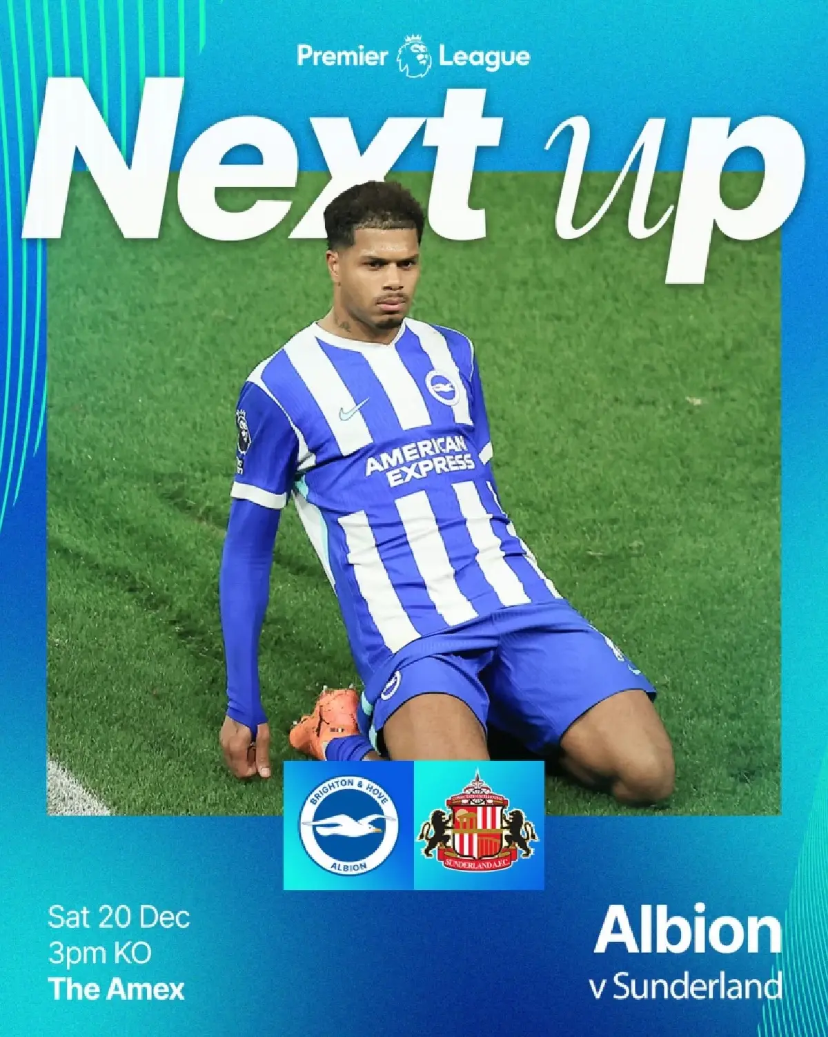 ถ่ายทอดสด ไบรท์ตัน พบ ซันเดอร์แลนด์ พรีเมียร์ลีก วันนี้ 20 ธ.ค.68