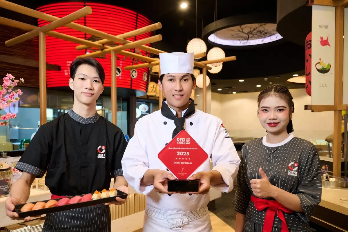 ไทยเบฟคว้า 2 รางวัลอาหารจากเวที RED TABLE AWARDS 2025