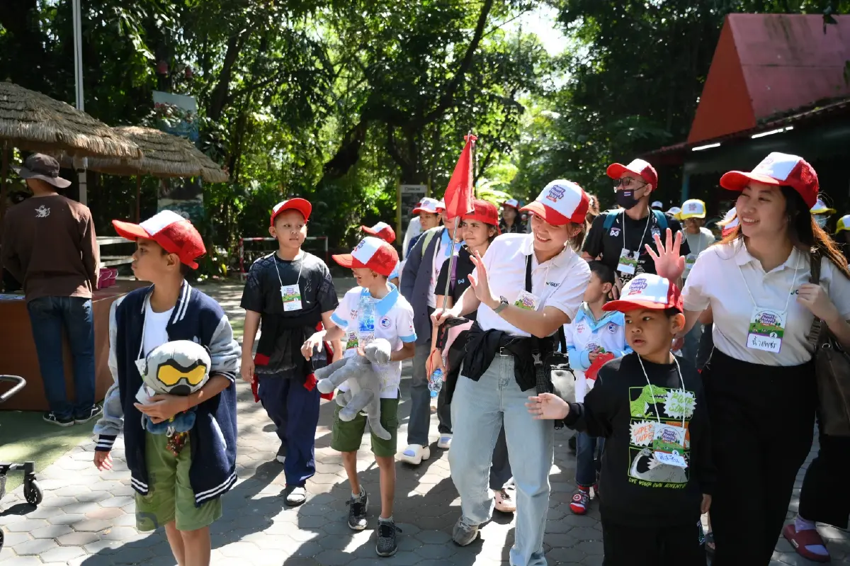 GULF ส่งสุขเยาวชนผู้พิการทางใบหน้า จัดกิจกรรม Happy Family Day 2025 ณ ซาฟารีเวิลด์