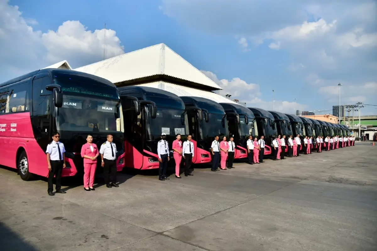 รถใหม่ บขส. มาตรฐาน Euro 5 