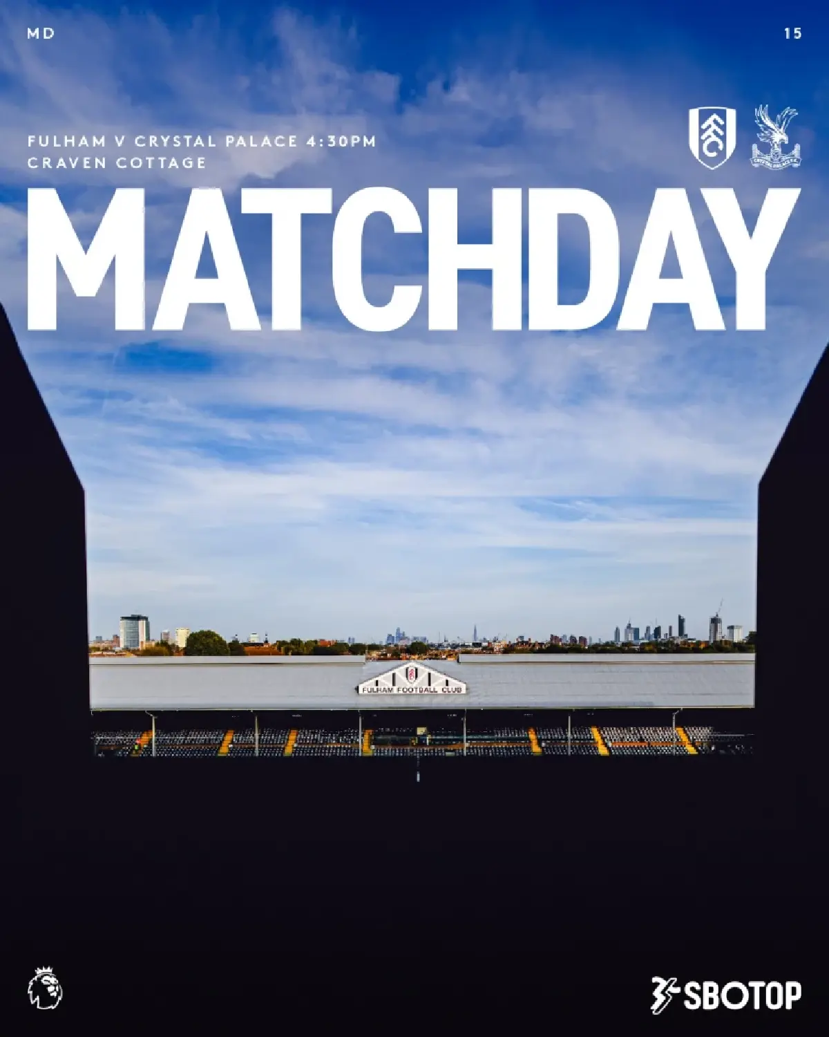 ดูบอลสด ถ่ายทอดสด ฟูแล่ม พบ คริสตัล พาเลซ พรีเมียร์ลีก วันนี้ 7 ธ.ค.68