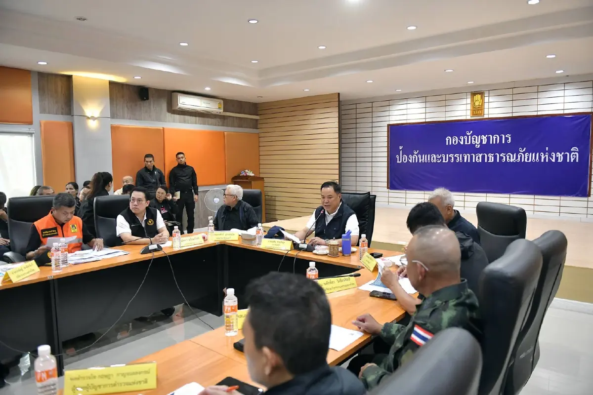 ยกเลิกพ.ร.ก.ฉุกเฉินสงขลา นายกฯอนุทินลงหาดใหญ่ถอดบทเรียนอุทกภัย