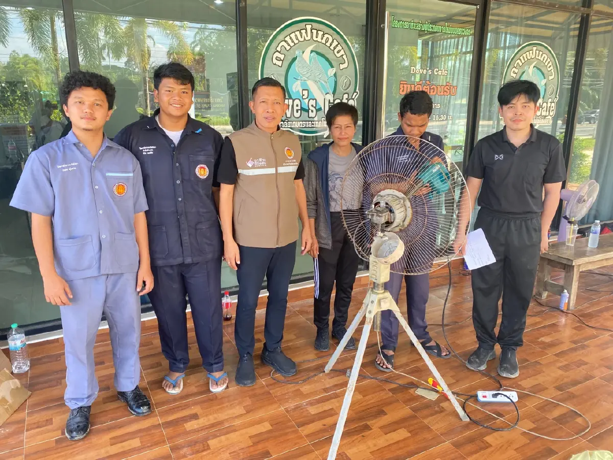 วิทยาลัยการอาชีพไชยา เปิดศูนย์ Fix It Center ช่วยสงขลาหลังน้ำท่วม