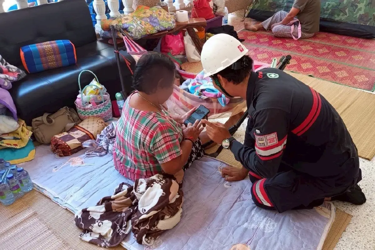 ทรู คอร์ปอเรชั่น  ดูแล 'พลังใจ' ประชาชนศูนย์พักพิงฯ ชายแดนไทย–กัมพูชา นอกเหนือจากสัญญาณ