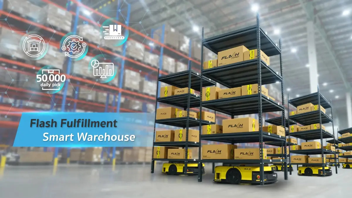 แฟลช ชูระบบ AI ยกระดับโลจิสติกส์อาเซียน รับอีคอมเมิร์ซโต