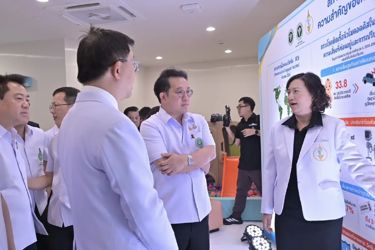 สธ.จ่อบรรจุวัคซีน 'PCV' ในแผนฯ ลด 'เด็กเล็ก' ตายจากติดเชื้อ 'นิวโมคอคคัส' กว่า 11%