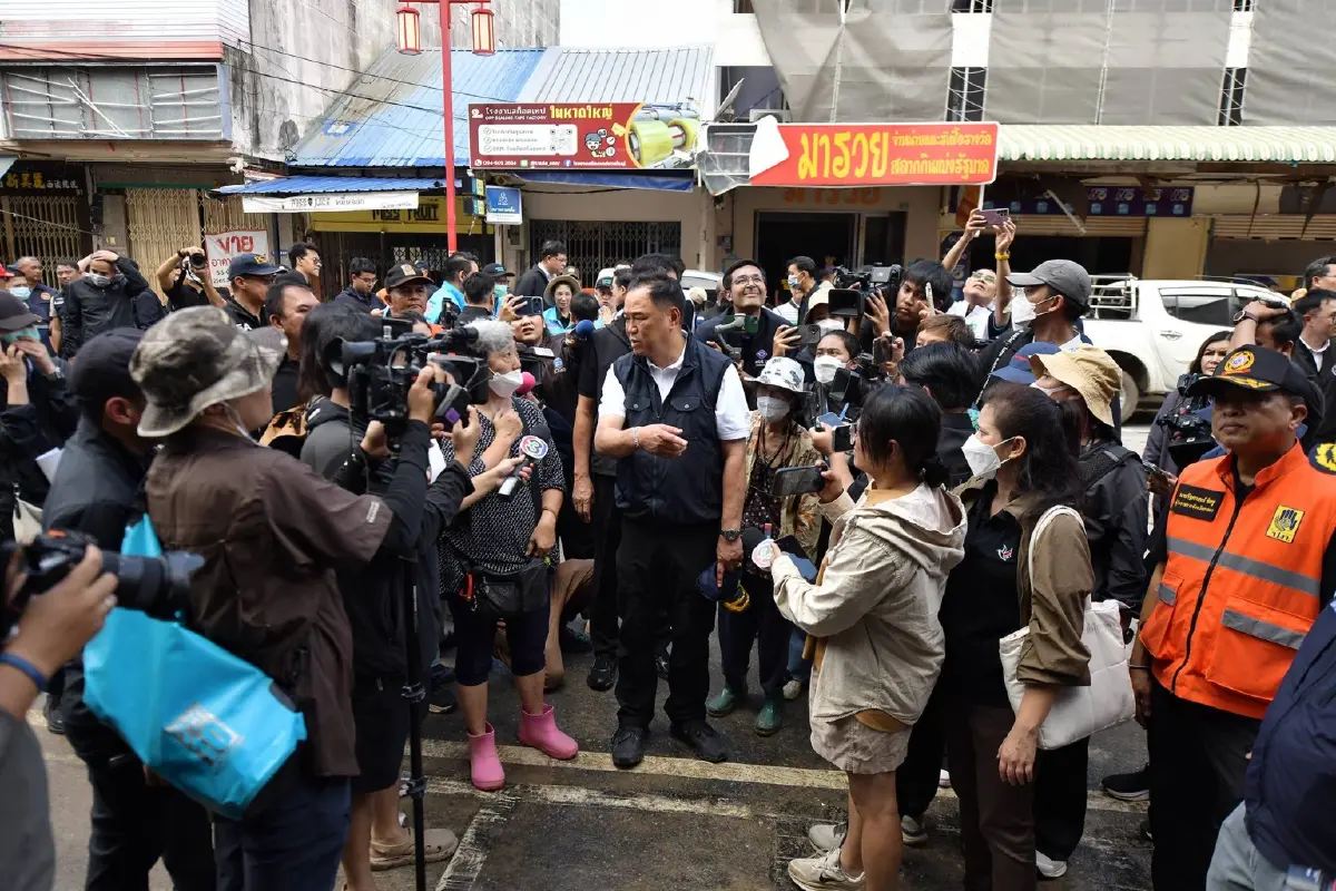 นายกฯอนุทินเตรียมนำเสนอ ครม. ขอเพิ่มงบเยียวยาผู้ตกสำรวจน้ำท่วม