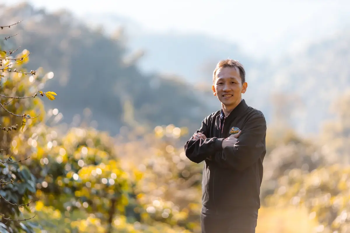 นายพงษ์ศักดิ์ ภัทรเมธีวิญญู ผู้จัดการฝ่ายบริหารห่วงโซ่อุปทานเมล็ดกาแฟดิบ OR