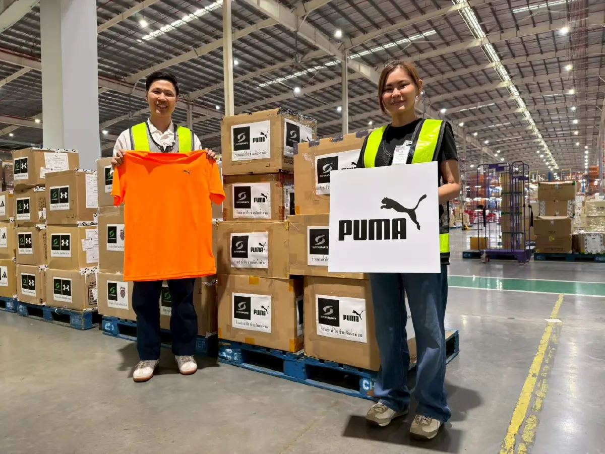 ซูเปอร์สปอร์ตผนึกพันธมิตร มอบเสื้อผ้า-รองเท้ากว่า 2 ล้าน ฟื้นฟูผู้ประสบภัยใต้