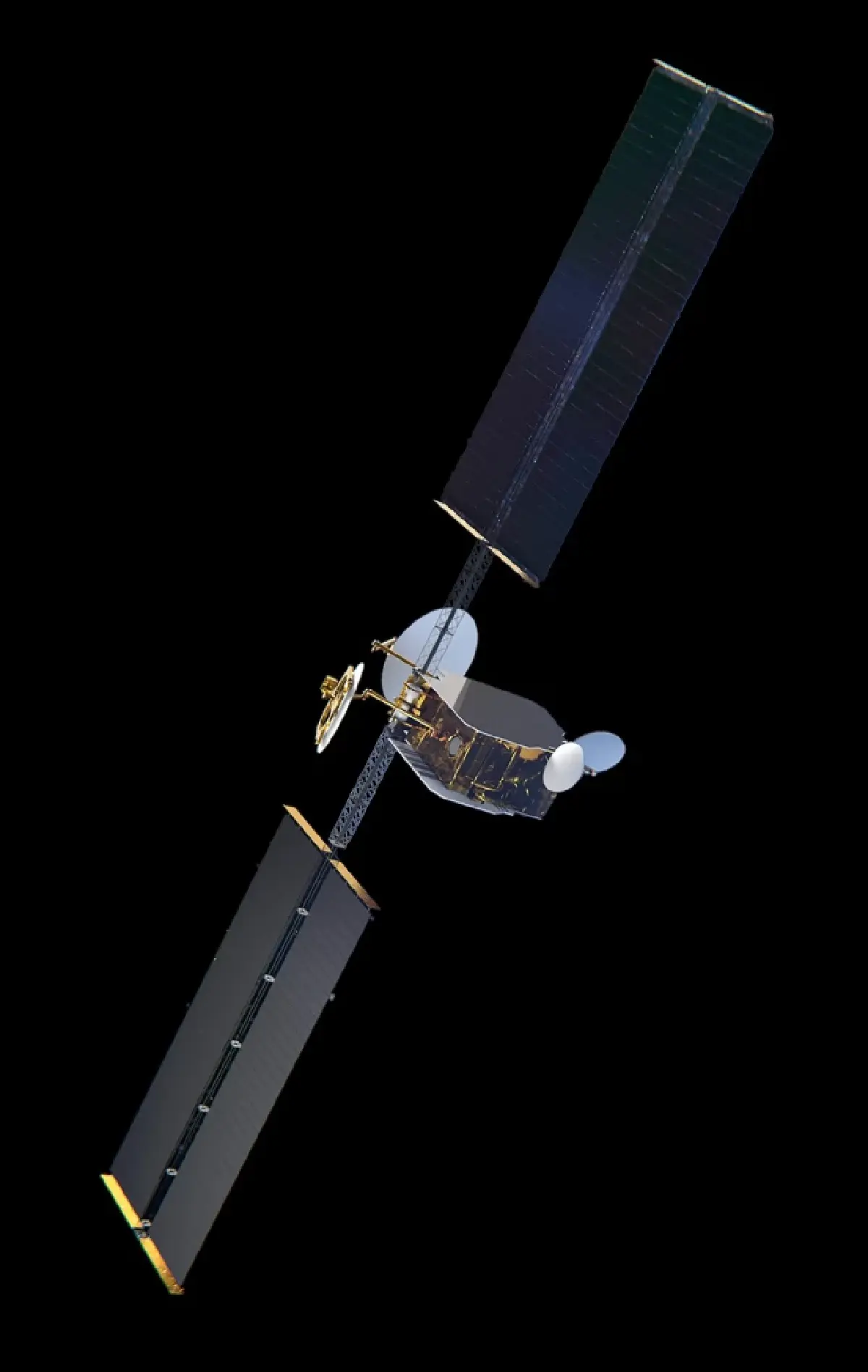 ภาพจำลองดาวเทียมไทยคม 10 