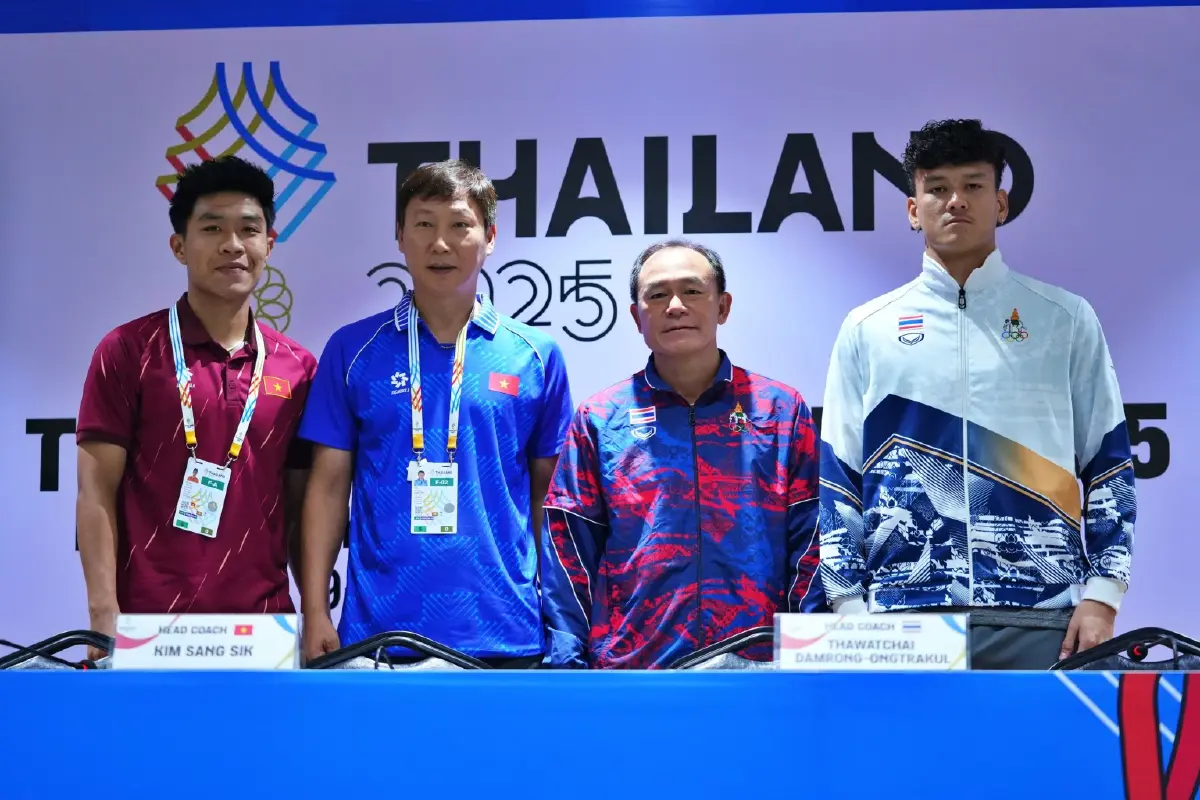 LIVE ถ่ายทอดสด ฟุตบอลชายซีเกมส์ 2025 ไทย พบ เวียดนาม นัดชิงฯวันนี้