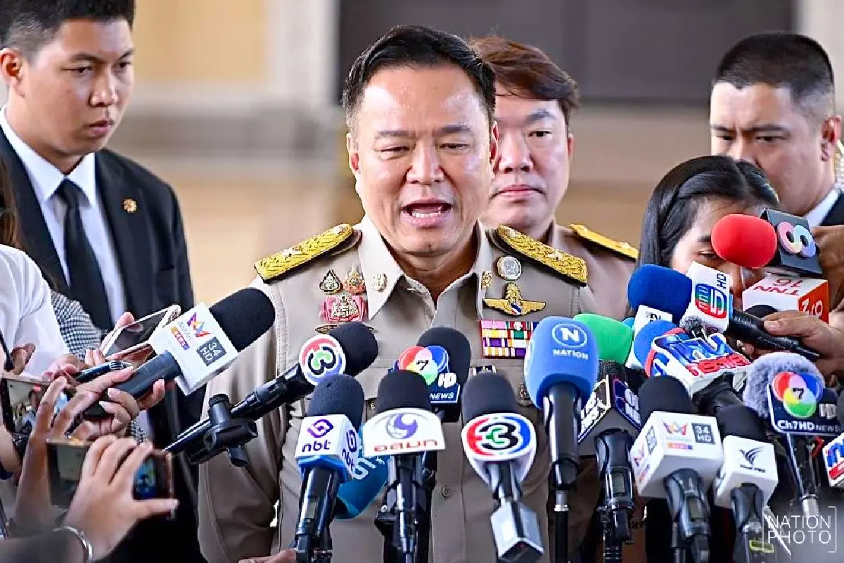 'อนุทิน' ลั่น ไม่เจรจา จะหยุดสู้รบเมื่อกัมพูชาทำตามเงื่อนไขไทย