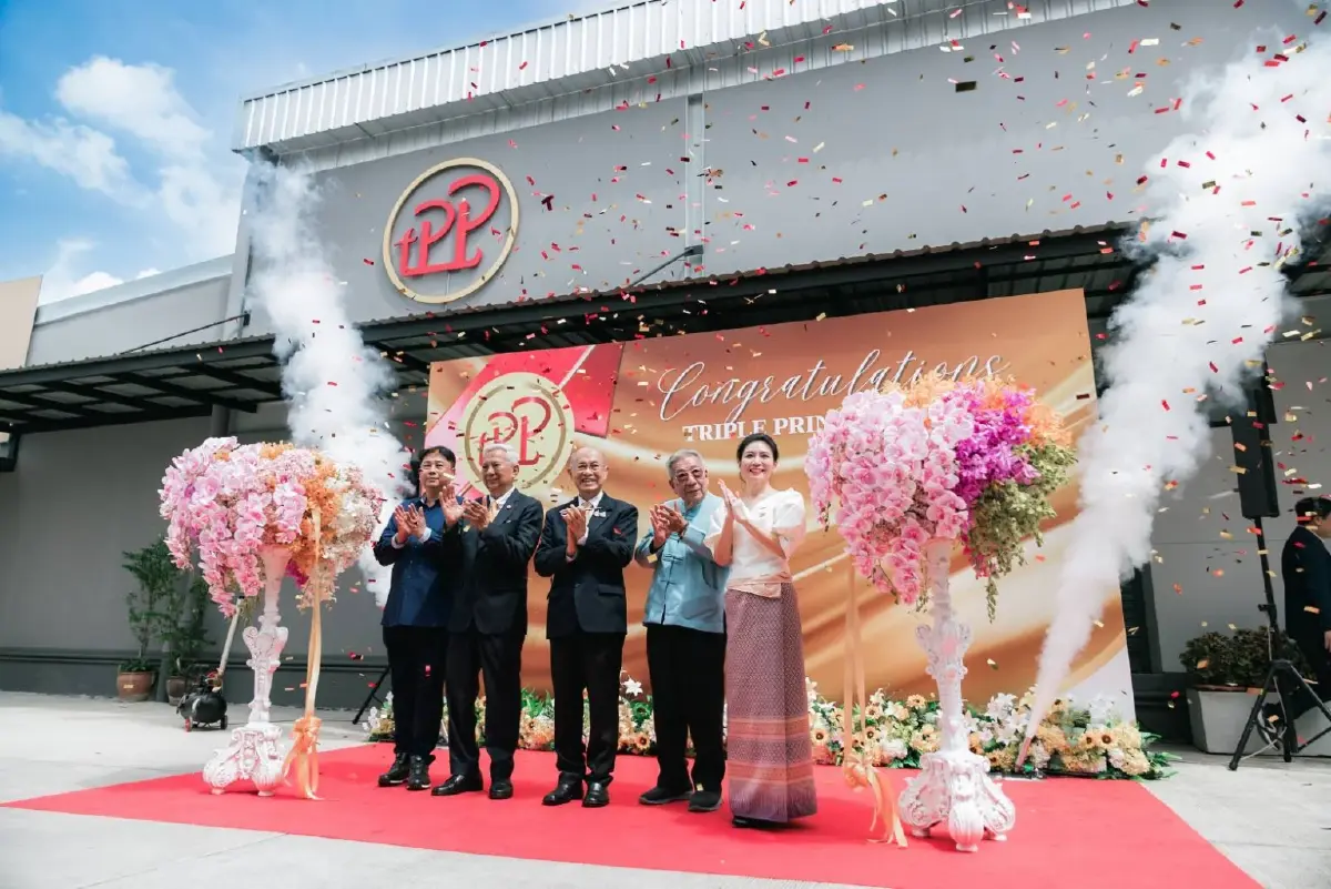 ทริปเปิ้ล พริ้น เปิดโรงงานใหม่ ฉลองครบรอบ 31 ปีอย่างมั่นคง