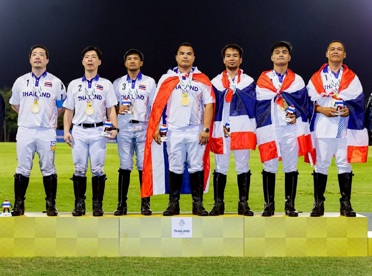 ม้าโปโลไทยผงาด ! คว่ำบรูไนคว้าเหรียญทองซีเกมส์ 2025 สมัยแรก