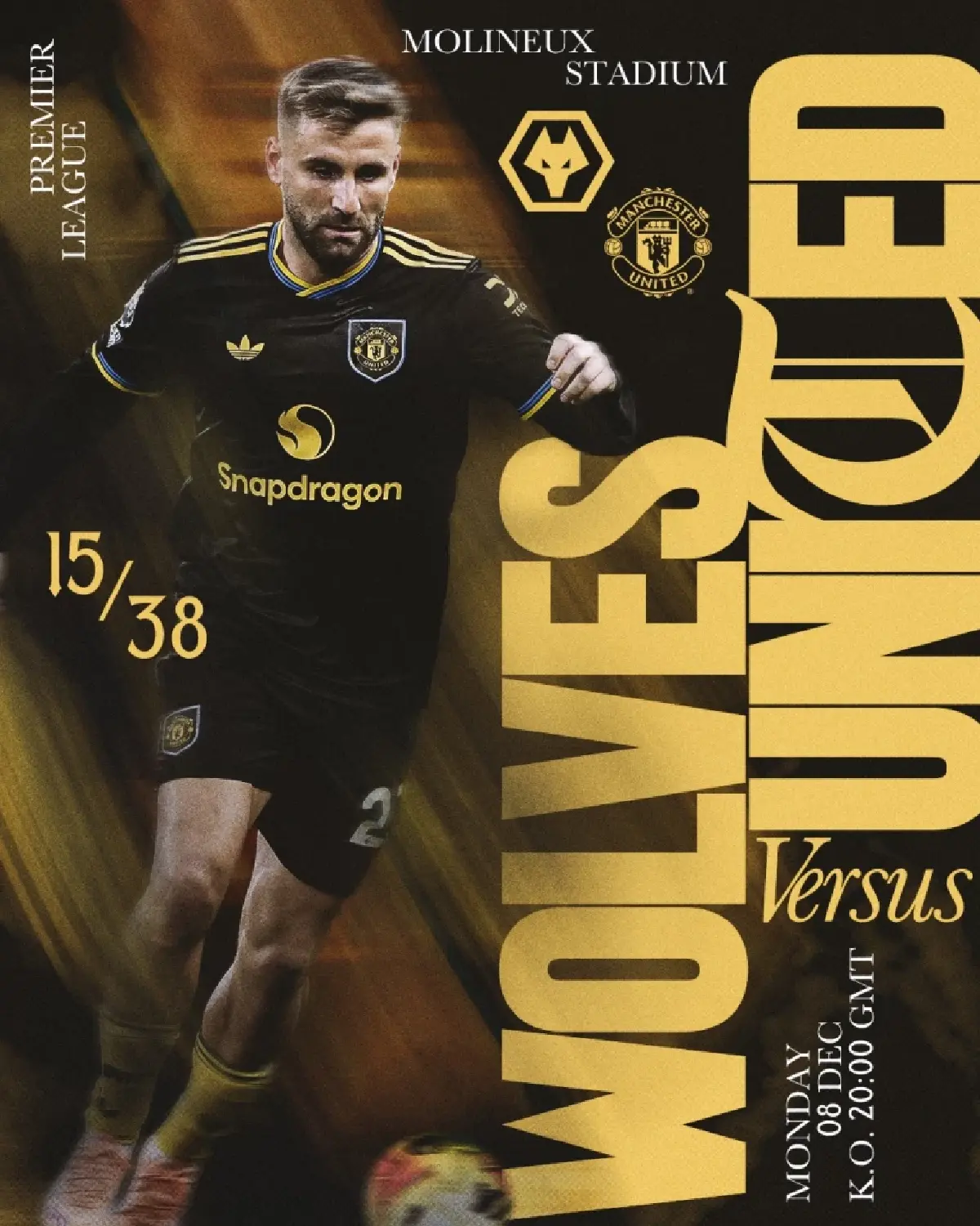 ดูบอลสด ถ่ายทอดสด วูล์ฟ พบ แมนยู พรีเมียร์ลีก วันนี้ 8 ธ.ค.68