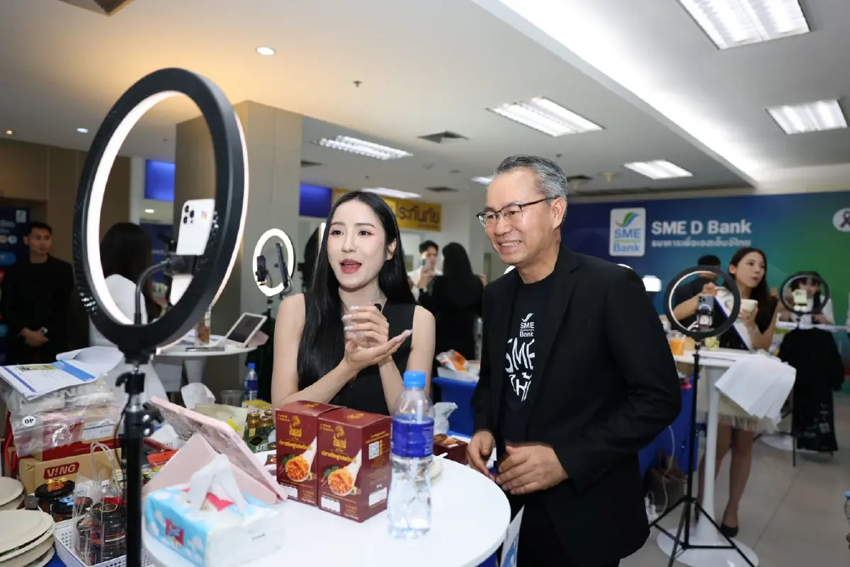 SME D Bank ผนึก TikTok ยกทัพอินฟูลฯ ติดปีก SME สู่โลกดิจิทัล