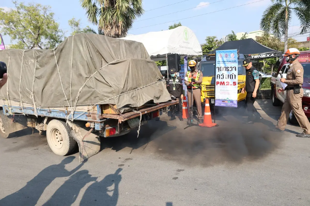 PM 2.5 พุ่ง รัฐบาลสั่งเดินหน้า 90 วันอันตราย เข้มตรวจควันดำ กทม.