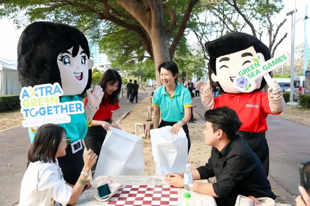 แม็คโคร-โลตัส นำทัพเอกชนสร้าง Green SEA Games สนามไร้ขยะพลาสติก!