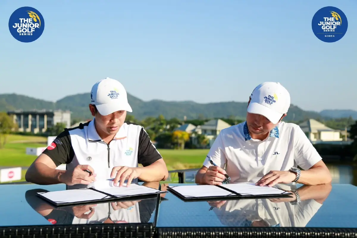 The JGS บุกตลาด! จับมือทัวร์เยาวชนเกาหลีใต้ เปิดตัว 'เดอะ จูเนียร์ กอล์ฟ ซีรี่ส์ โคเรีย' ปีหน้า