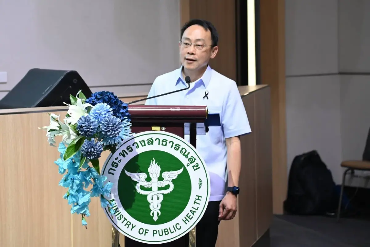 นายสมฤกษ์ จึงสมาน ปลัดกระทรวงสาธารณสุข