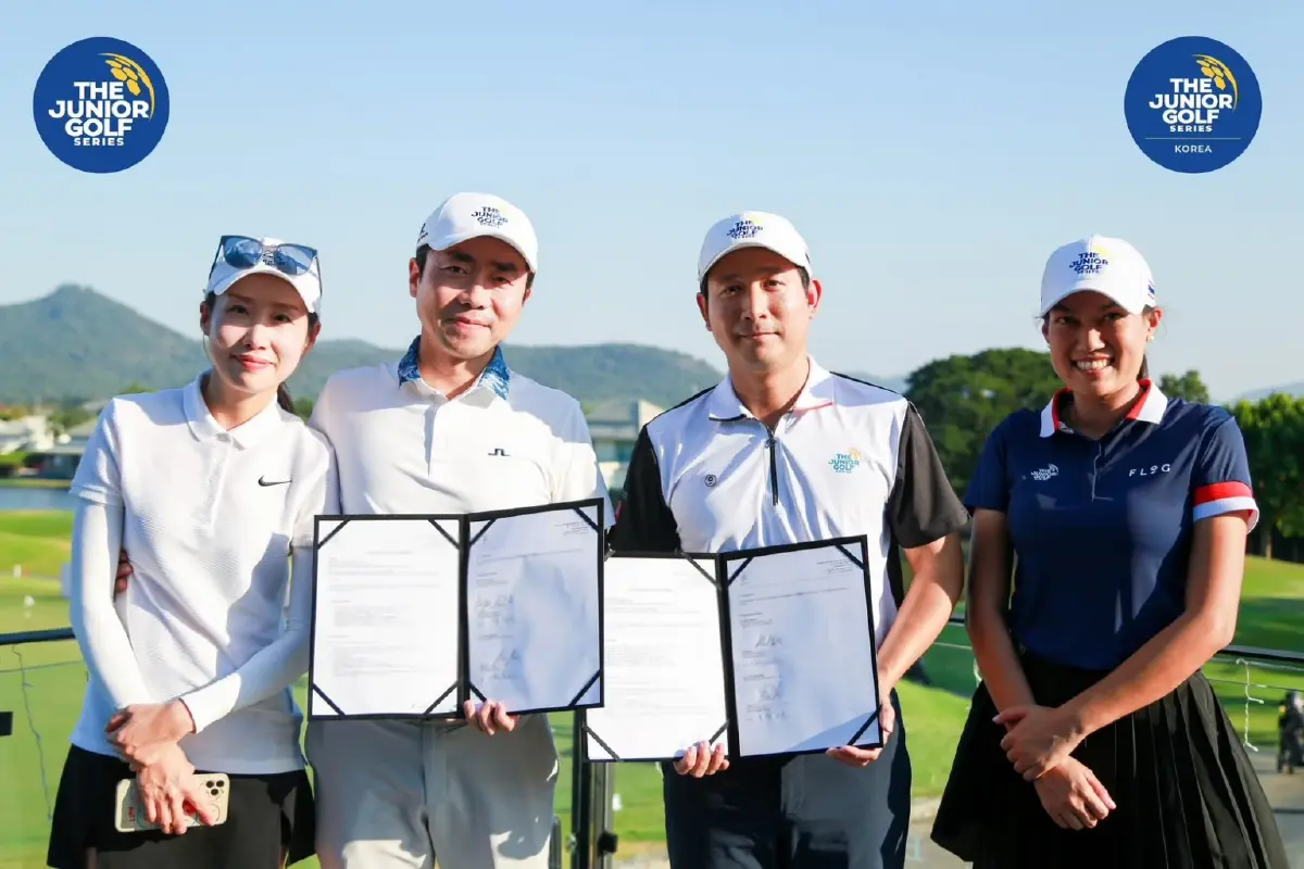 The JGS บุกตลาด! จับมือทัวร์เยาวชนเกาหลีใต้ เปิดตัว 'เดอะ จูเนียร์ กอล์ฟ ซีรี่ส์ โคเรีย' ปีหน้า