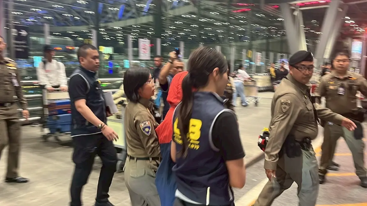 เปิดภาพคุมตัว "น.ส.ลัก" สอบเข้ม ปมบังคับลูกสาววัย 12 ค้ากามญี่ปุ่น