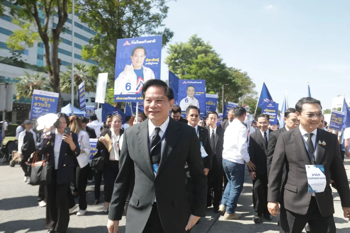 เลือกตั้ง69 : “รวมไทยสร้างชาติ” คว้าเบอร์ 6 ชู 6 เสาหลัก แก้วิกฤต-พลิกโฉมประเทศไทย