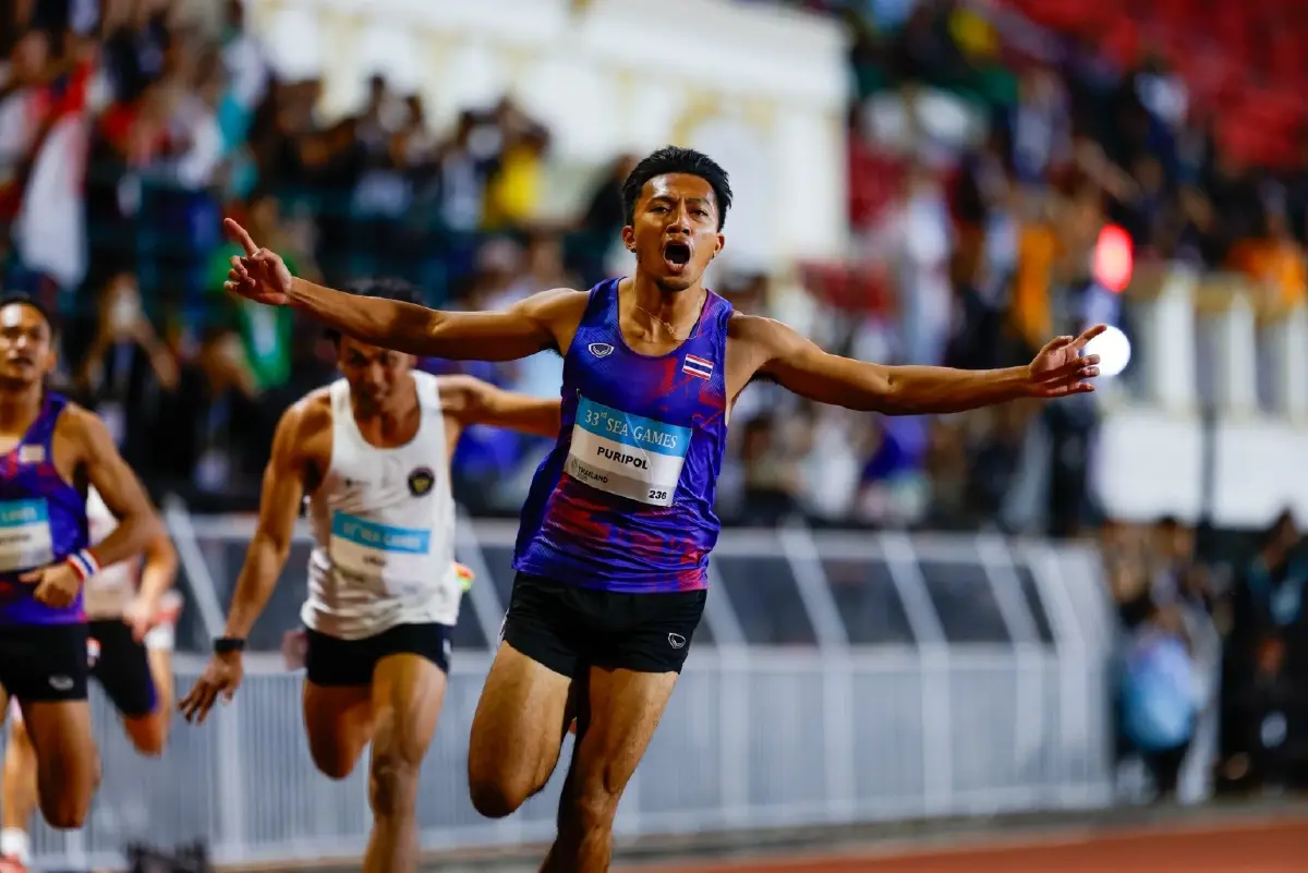 ถ่ายทอดสด 'บิว ภูริพล' นำทัพ วิ่ง 4x100 ชาย ซีเกมส์2025 วันนี้ 15 ธ.ค.68