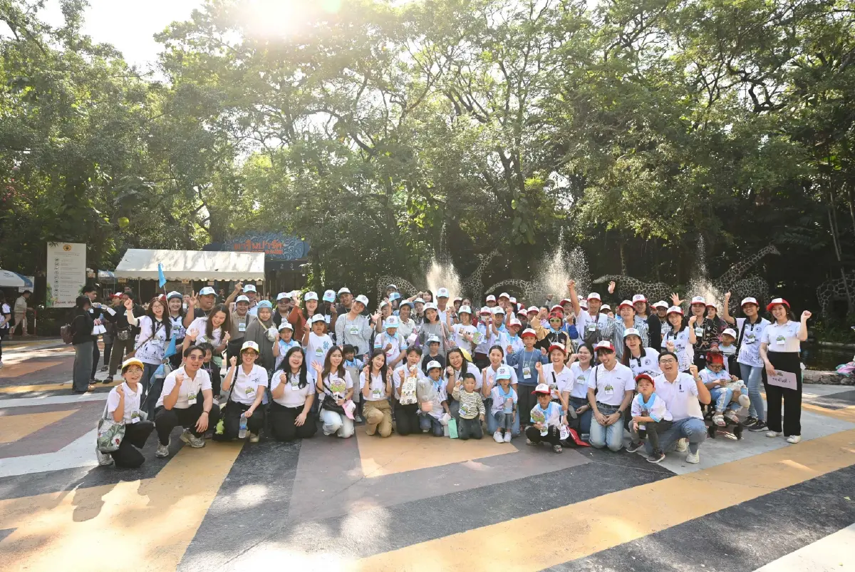 GULF ส่งสุขเยาวชนผู้พิการทางใบหน้า จัดกิจกรรม Happy Family Day 2025 ณ ซาฟารีเวิลด์