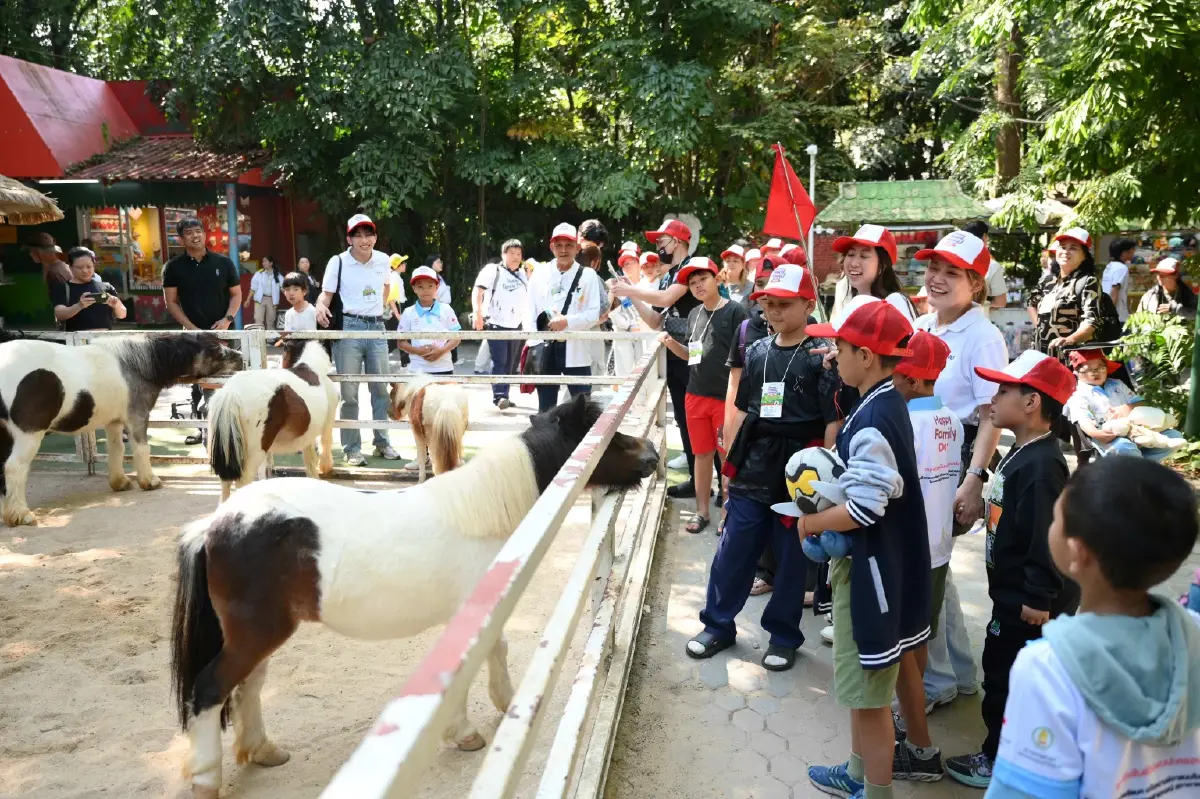 GULF ส่งสุขเยาวชนผู้พิการทางใบหน้า จัดกิจกรรม Happy Family Day 2025 ณ ซาฟารีเวิลด์