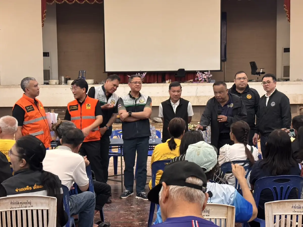 ตั้ง “ครัวกลางชุมชน” 103 จุด หาดใหญ่เร่งช่วยผู้ประสบภัยน้ำท่วม