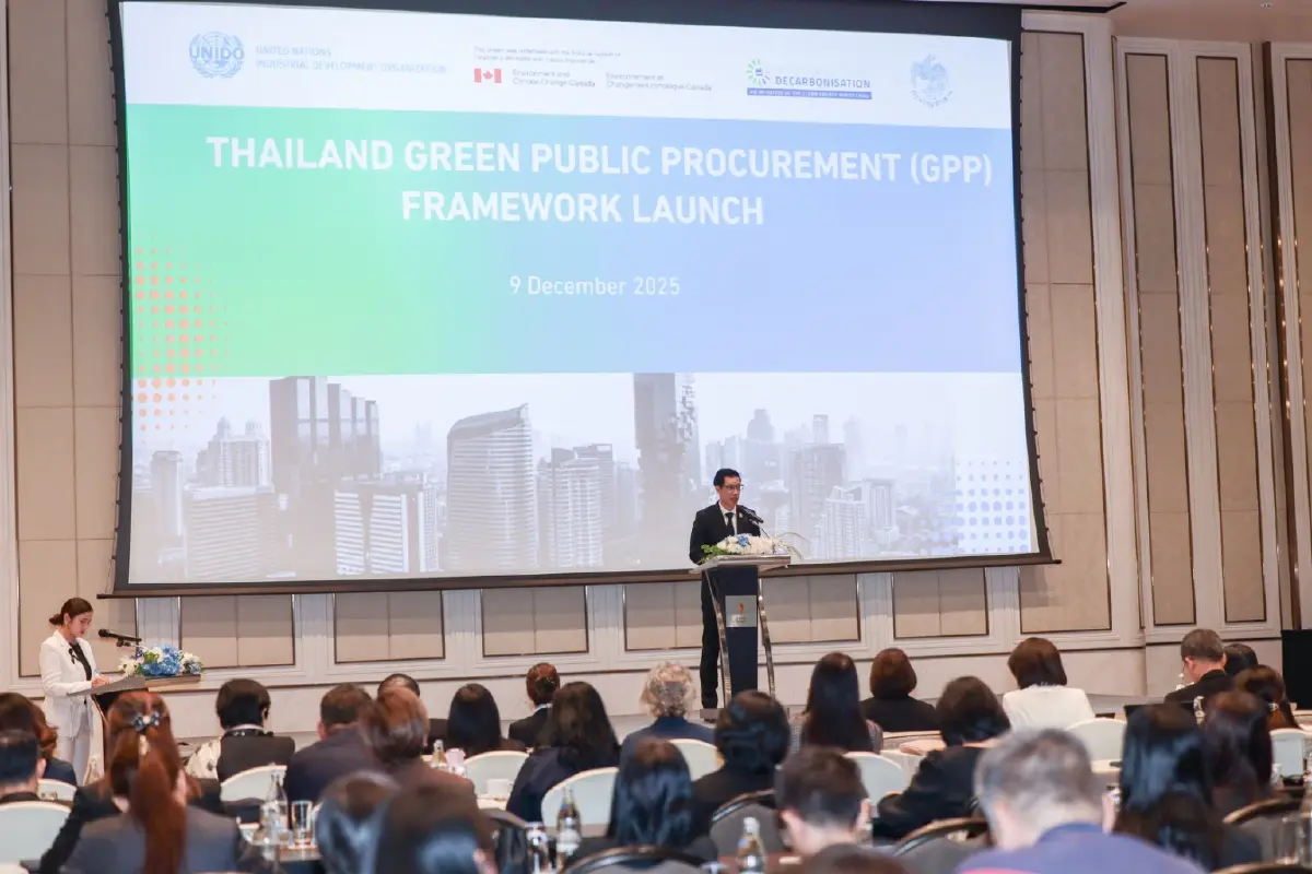 TCMA ผนึกกรมบัญชีกลาง ดันจัดซื้อจ้างธุรกิจสีเขียว มุ่งเป้า NDC 3.0