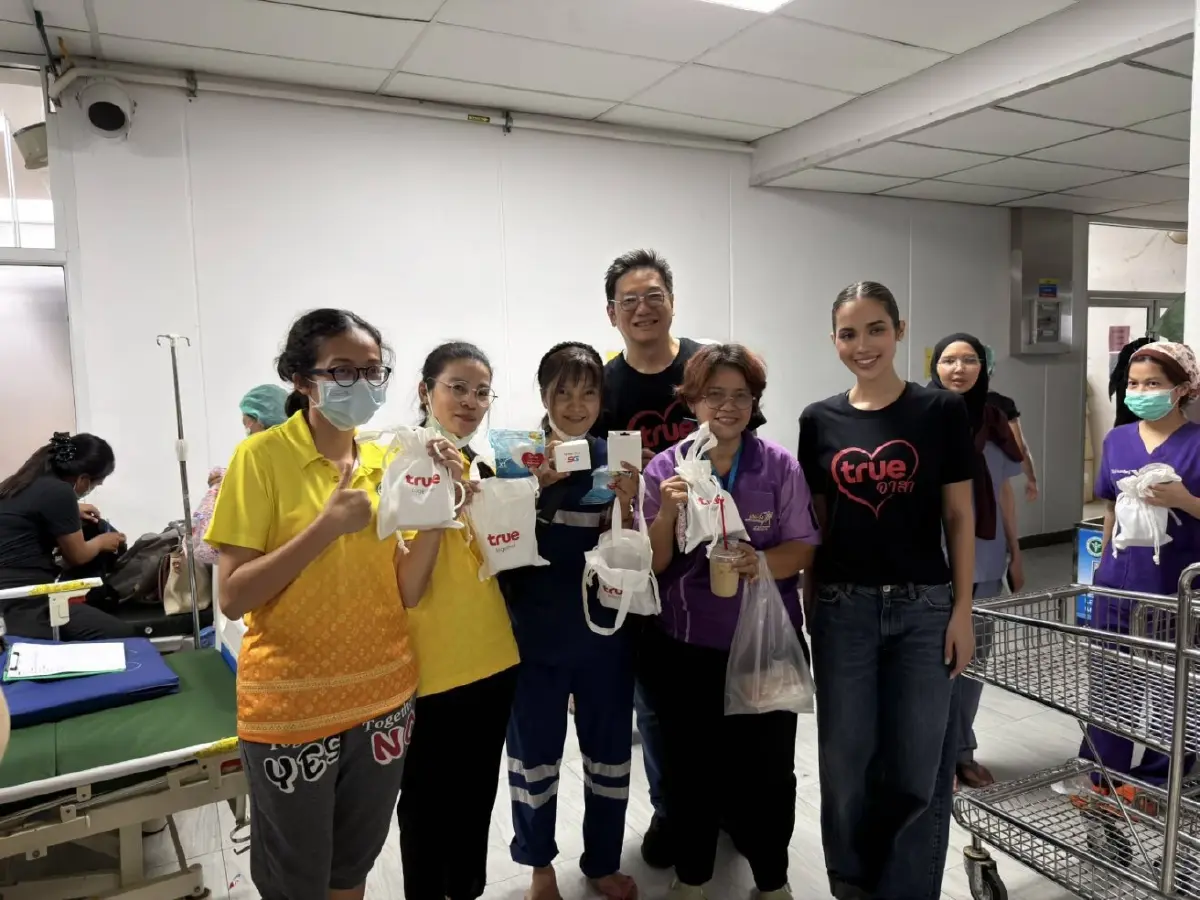 ทีมผู้บริหารทรูลงหาดใหญ่! เร่งช่วยผู้ประสบภัย พร้อมเติมพลังใจฮีโร่ชุดขาว