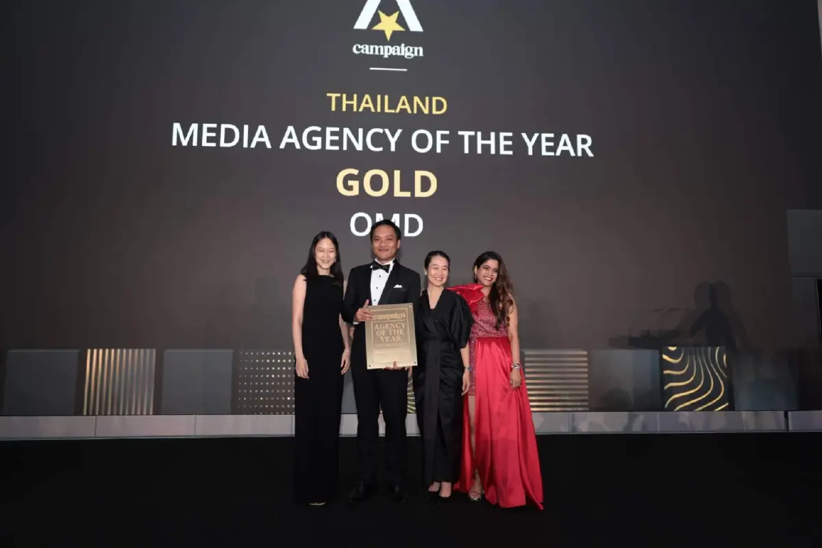 OMD Thailand คว้ารางวัล Gold Media Agency of the Year พร้อมสู่ผู้นำ Digital Innovation