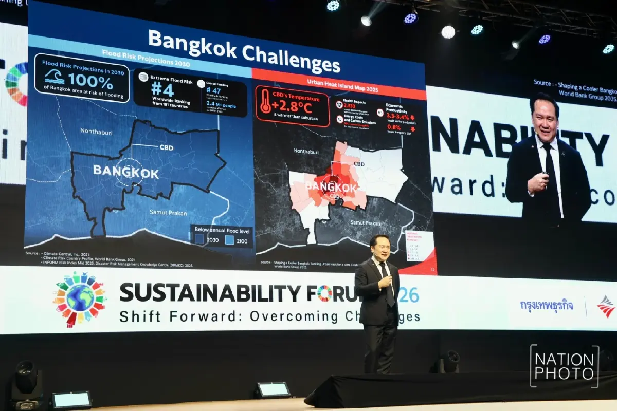 "ปณต สิริวัฒนภักดี" โชว์โมเดลเปลี่ยนกรุงเทพฯ สู่เมืองสีเขียว