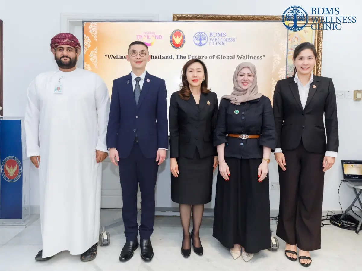 BDMS Wellness Clinic บุกตลาดโอมาน! หนุนไทยสู่ Wellness Hub โลก