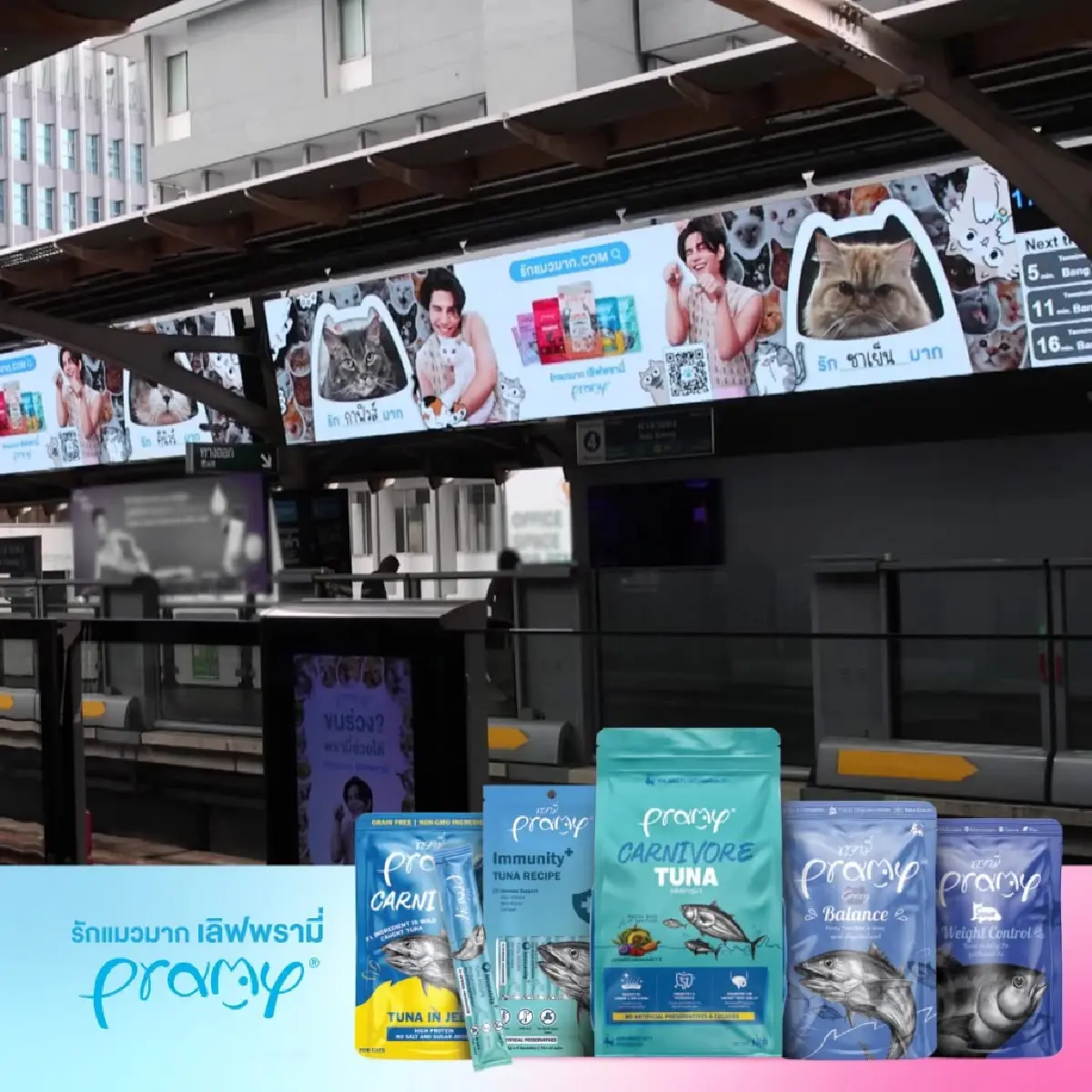 อาหารแมว "PRAMY" จากโนเนมสู่พันล้านเขย่าตลาดอาหารสัตว์เลี้ยง