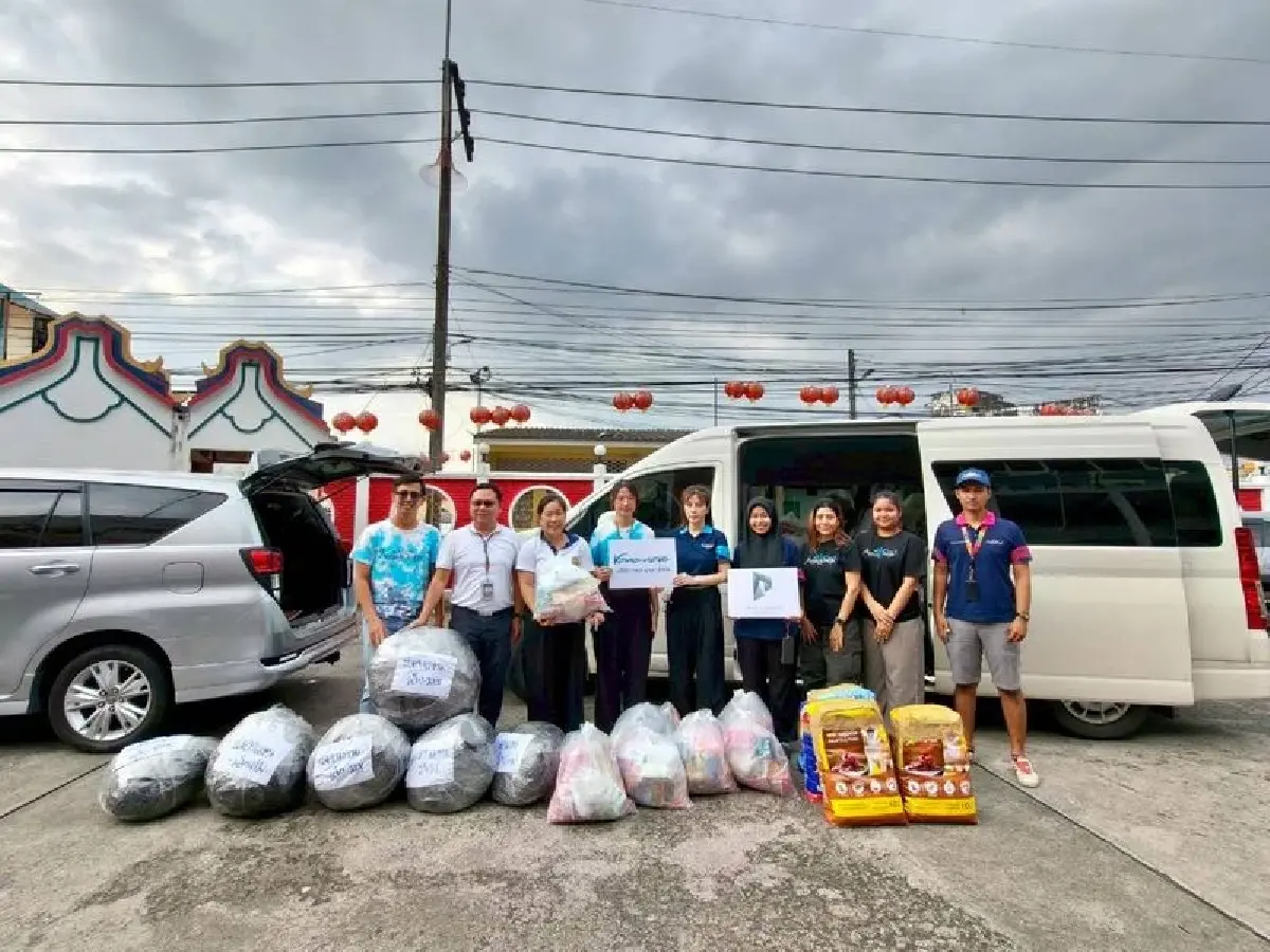 พราว กรุ๊ป ผนึกสมาคมเจ็ตสกีฯ มอบอุปกรณ์ช่วยชีวิตผู้ประสบภัยหาดใหญ่