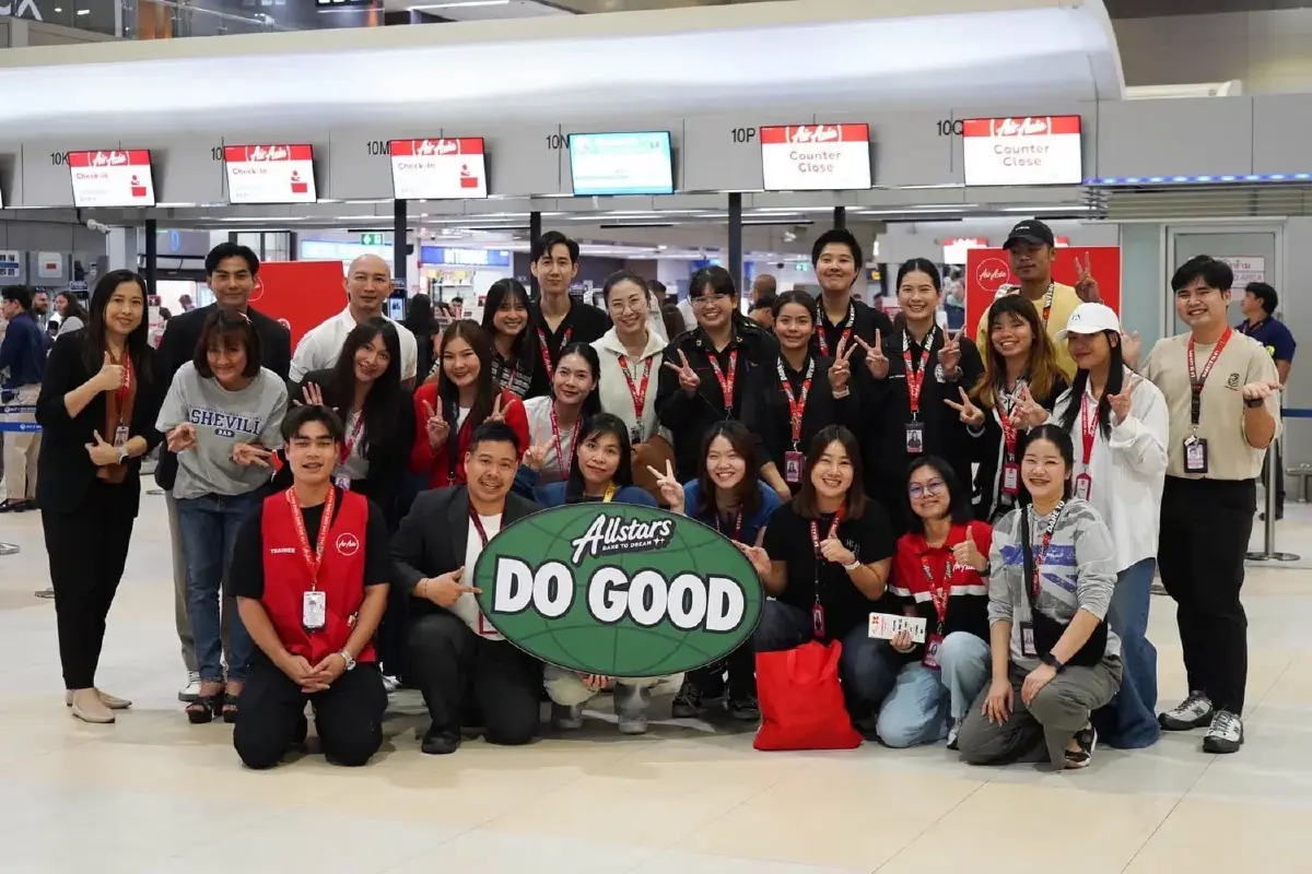 แอร์เอเชียขน 9.8 หมื่น กก.! ส่งสิ่งของบริจาคช่วยคนไทยผู้ประสบอุทกภัยหาดใหญ่-นราธิวาส