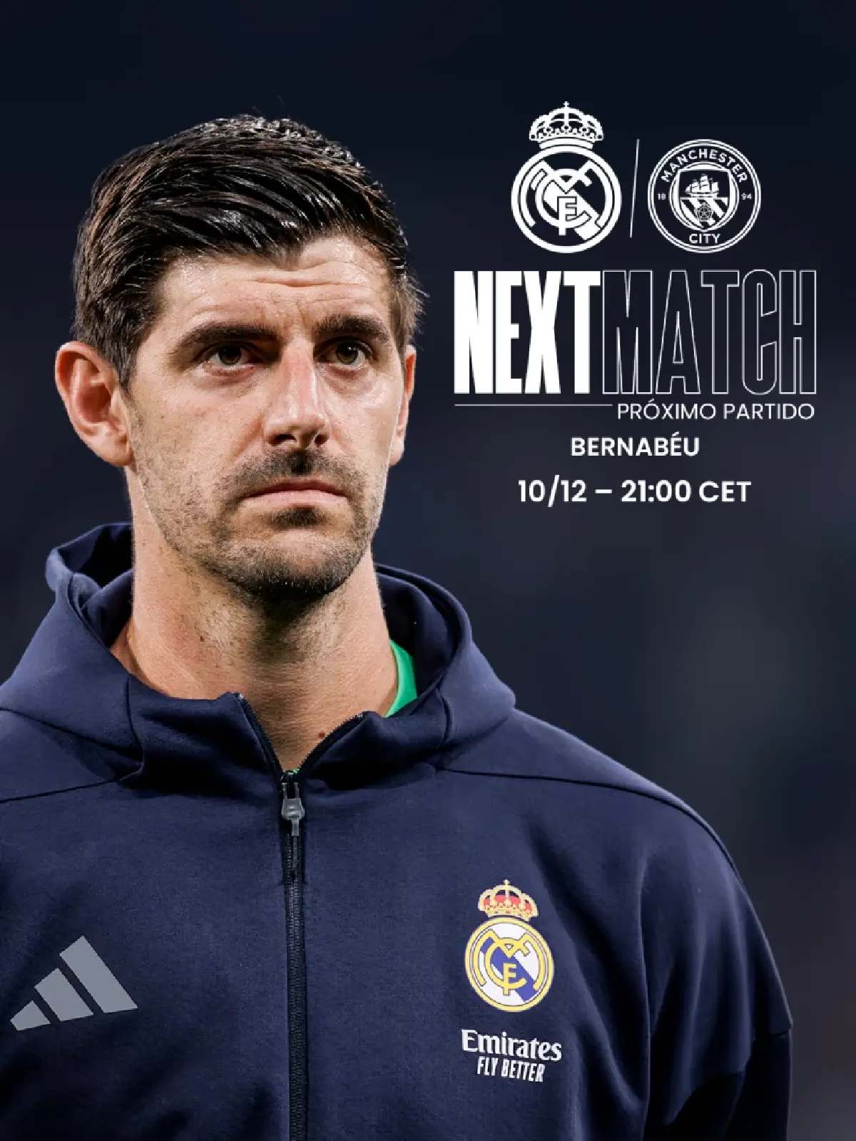 ถ่ายทอดสด เรอัล มาดริด พบ แมนซิตี้ ยูฟ่า แชมเปี้ยนส์ลีก วันนี้ 10 ธ.ค.68