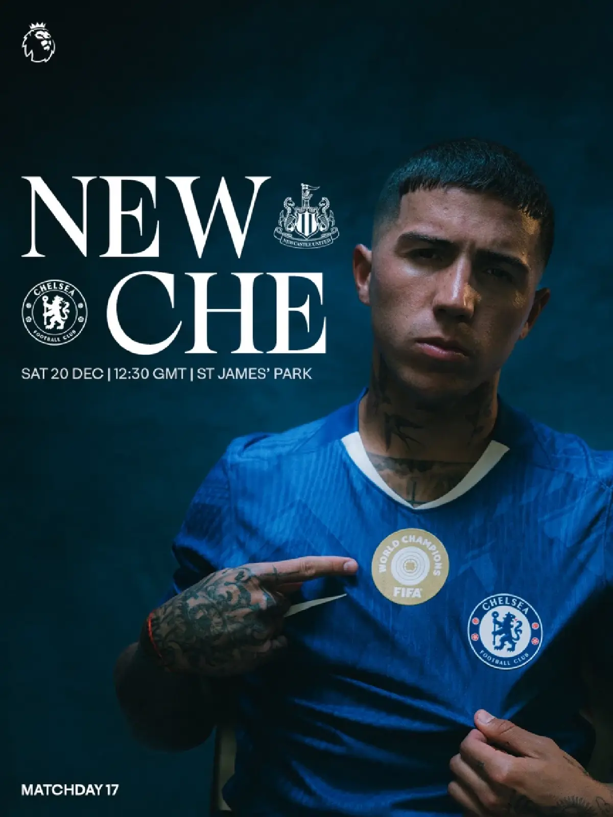 LIVE ถ่ายทอดสด นิวคาสเซิ่ล พบ เชลซี พรีเมียร์ลีก วันนี้ 20 ธ.ค.68